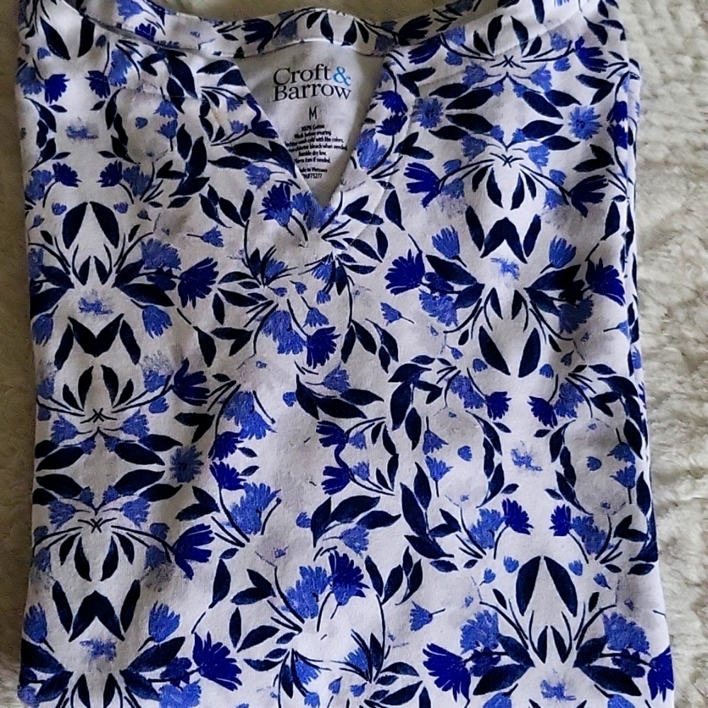 Croft and Barrow  Cotton Top